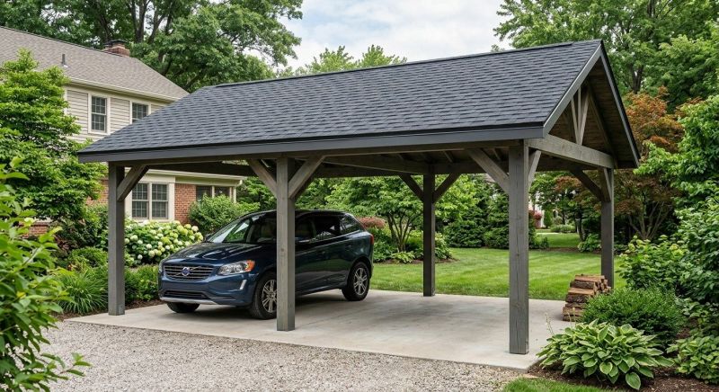 Garage Roof Installation in Boston, MA